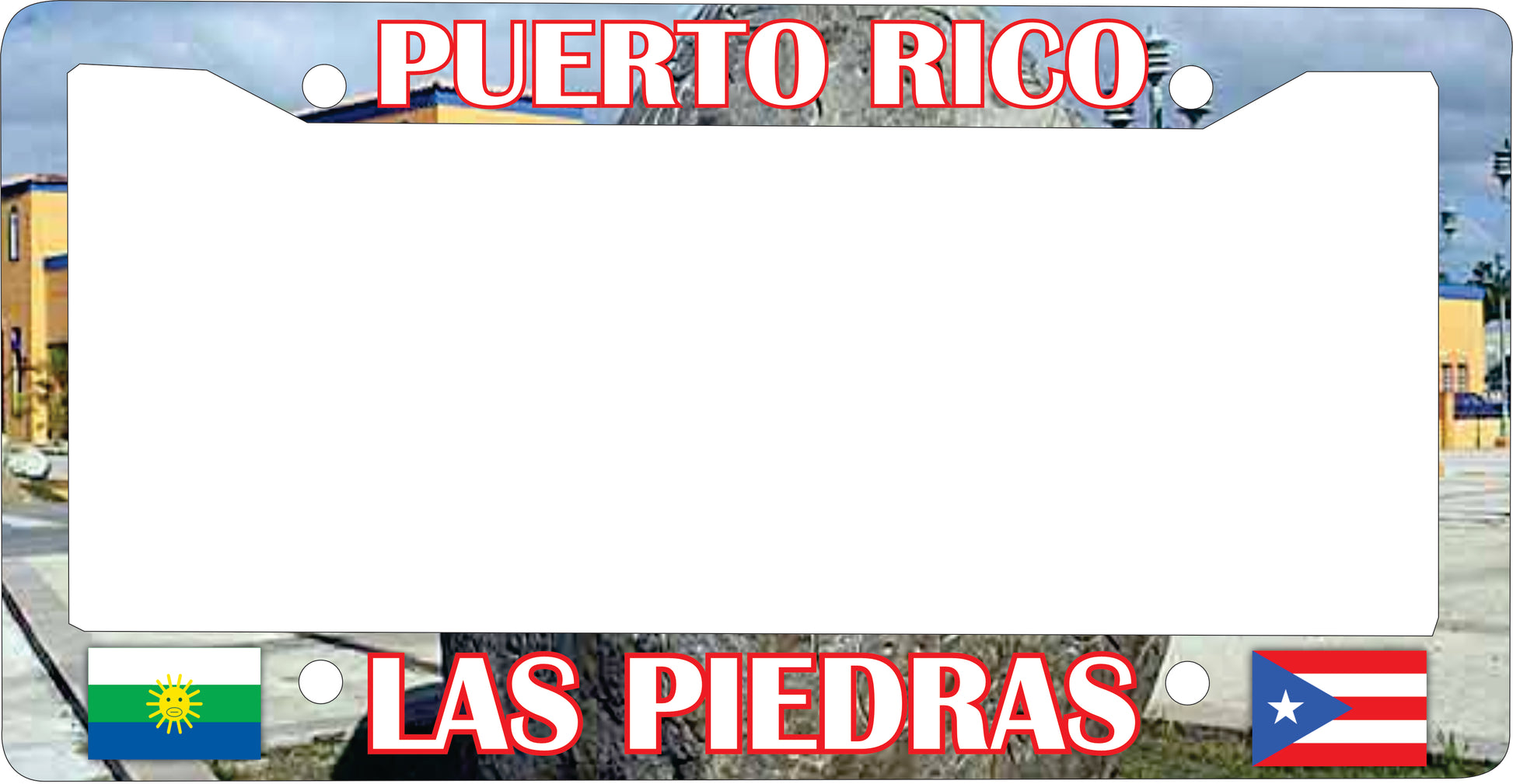 LAS PIEDRAS Puerto Rico Souvenirs PRS Town Set