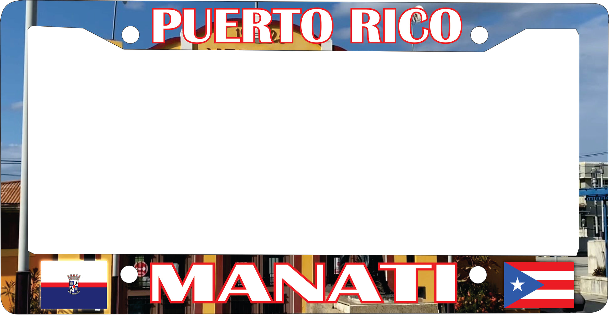 MANATI Puerto Rico Souvenirs PRS Town Set