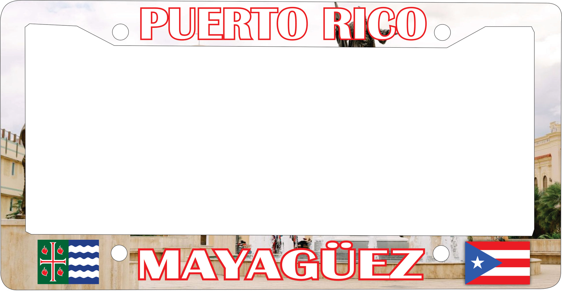 MAYAGUEZ Puerto Rico Souvenirs PRS Town Set