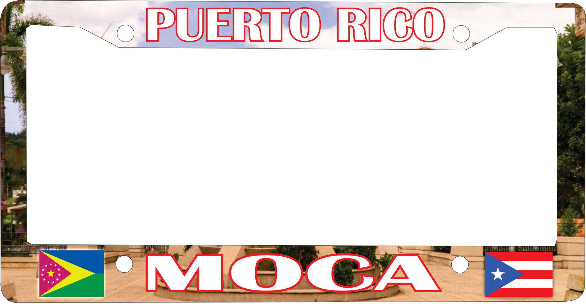 MOCA Puerto Rico Souvenirs PRS Town Set