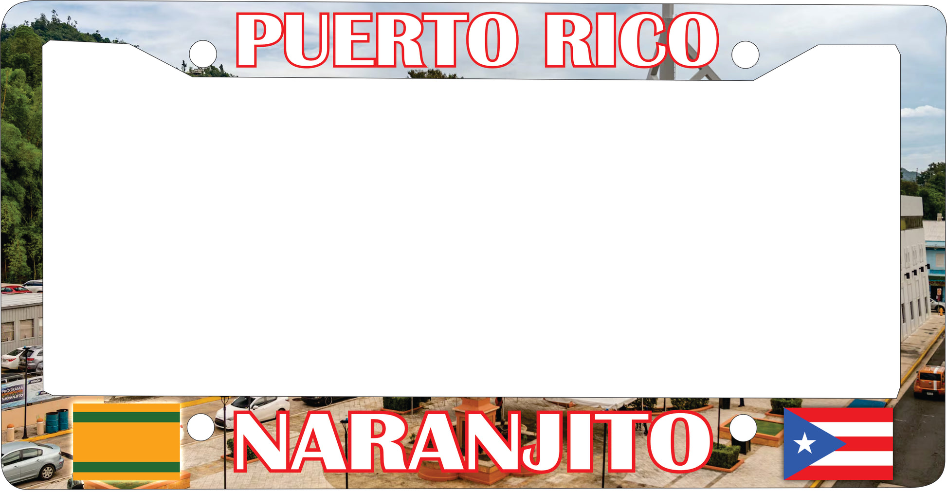 NARANJITO Puerto Rico Souvenirs PRS Town Set