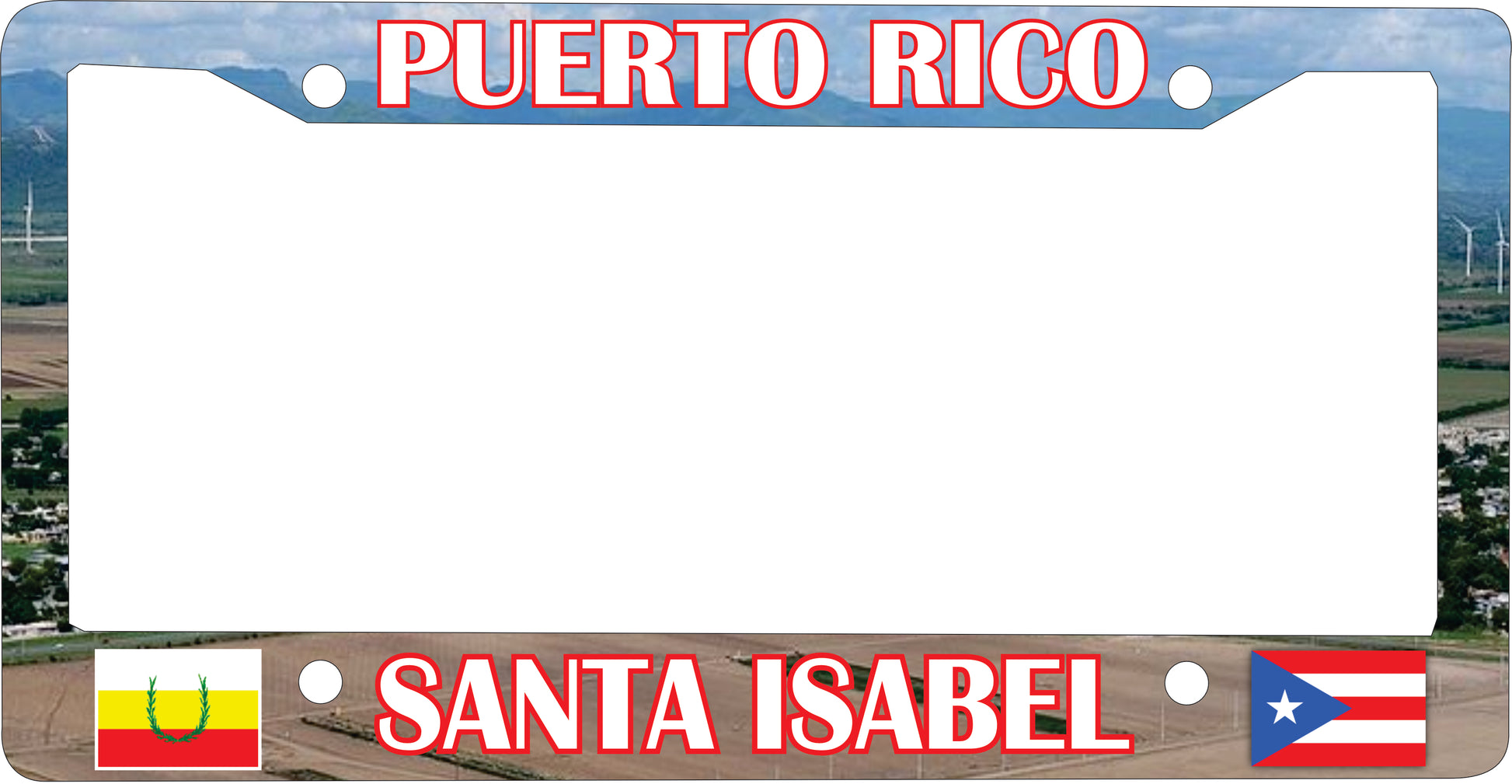 SANTA ISABEL Puerto Rico Souvenirs PRS Town Set
