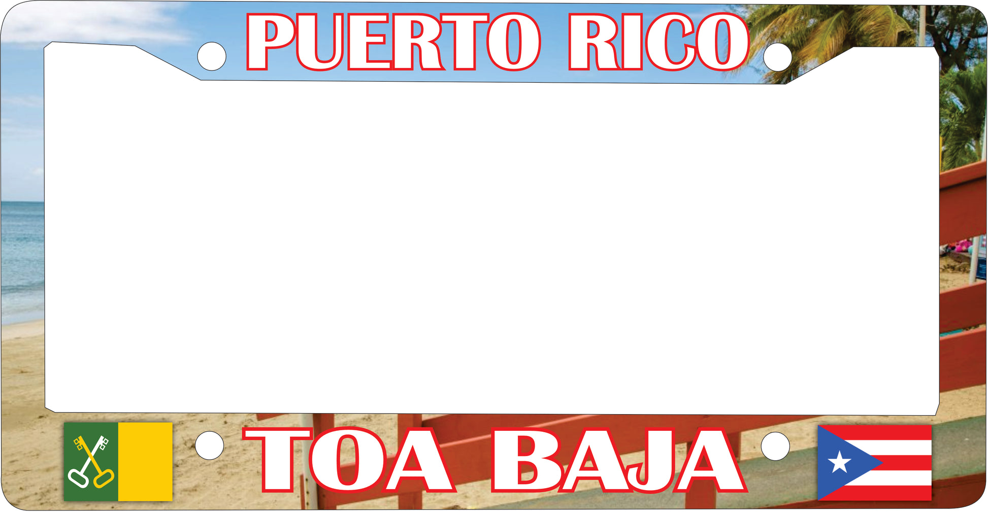 TOA BAJA Puerto Rico Souvenirs PRS Town Set