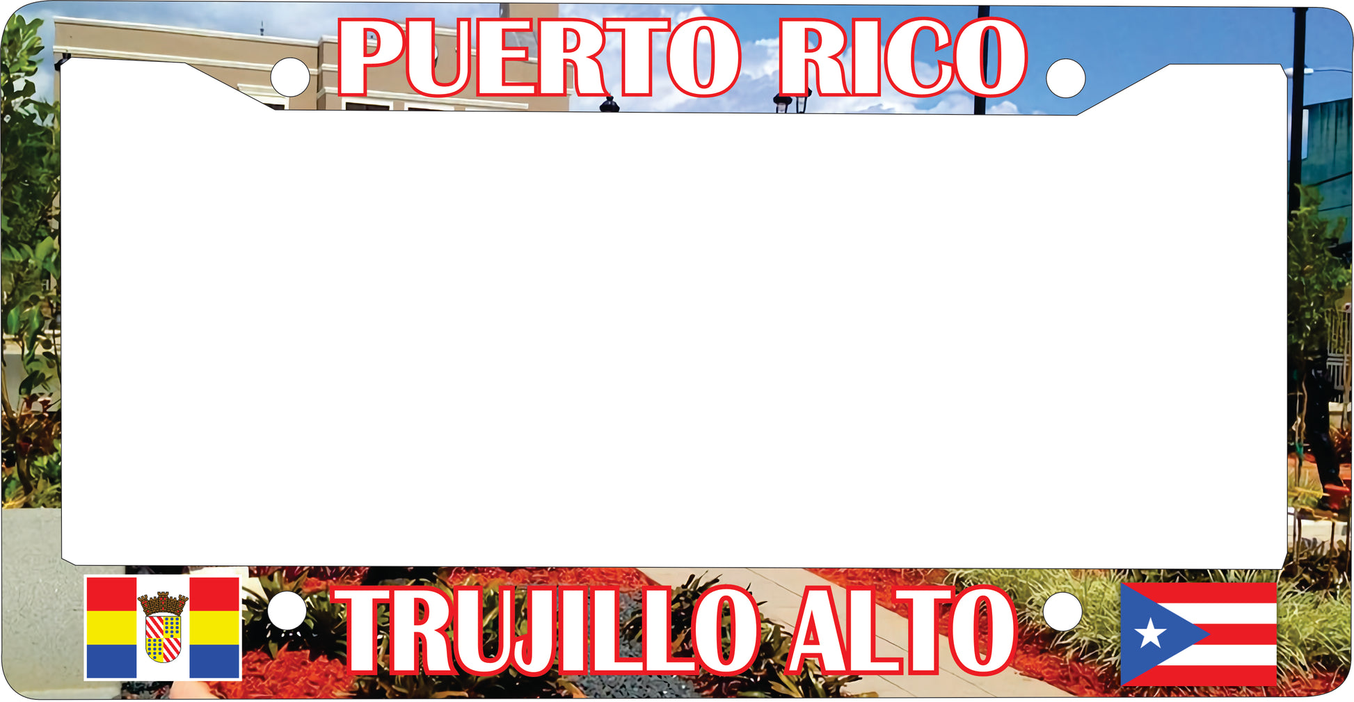 TRUJILLO ALTO Puerto Rico Souvenirs PRS Town Set