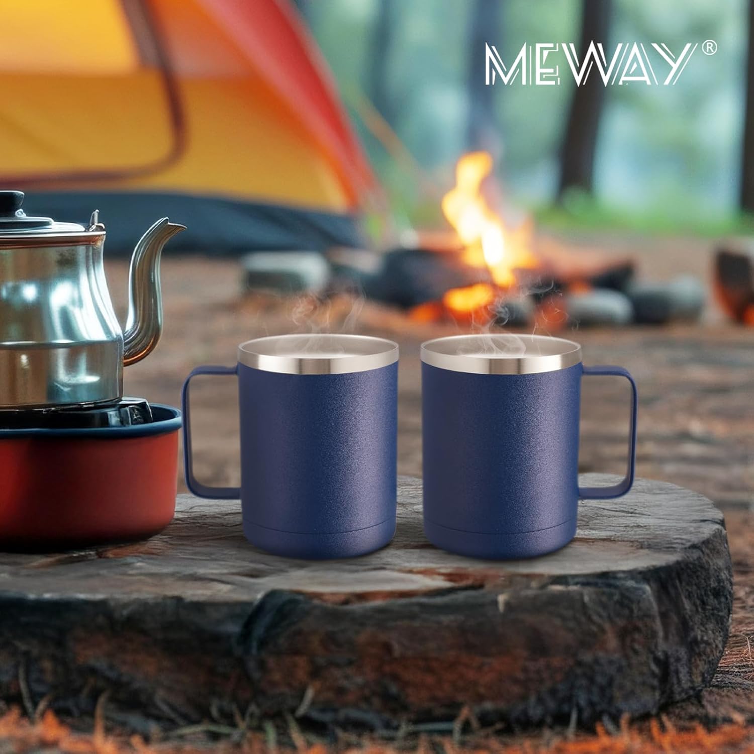 Mug Personalized 12oz Mix Color Mug With Handle,Stainless Steel Insulated Travel Tumblers With Sliding Lid,Double Wall Vacuum Camping Coffee Cup for Hot & Cold Drinks Tea