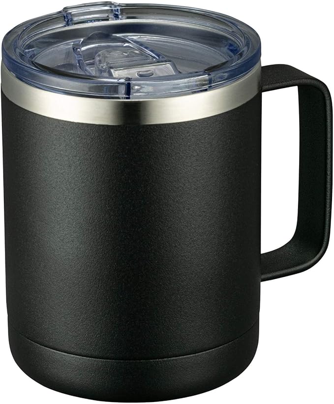 Mug Personalized 12oz Mix Color Mug With Handle,Stainless Steel Insulated Travel Tumblers With Sliding Lid,Double Wall Vacuum Camping Coffee Cup for Hot & Cold Drinks Tea