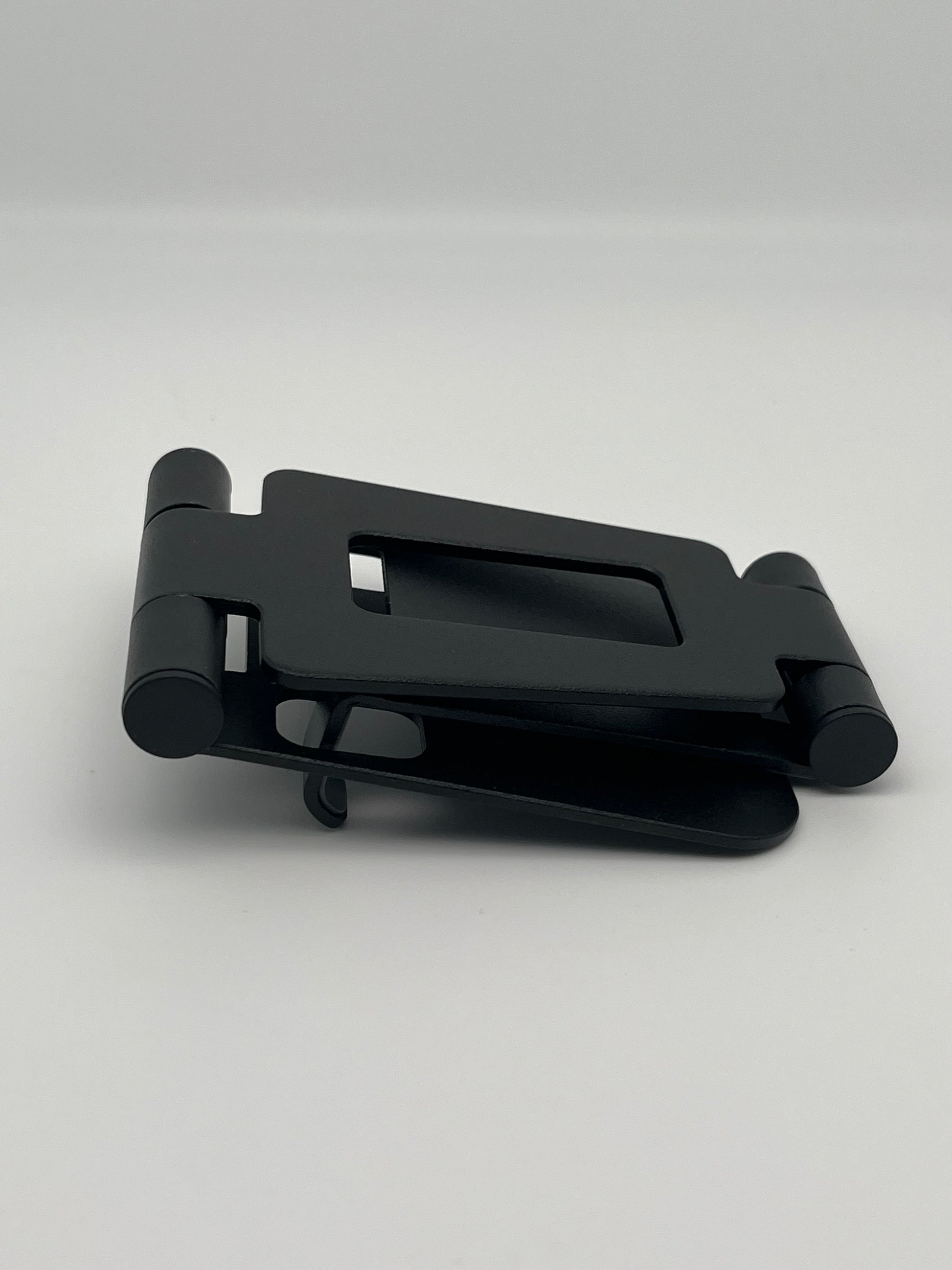 Puerto Rico Souvenirs Phone Stand Folding Dual Axis Aluminum Alloy Stand color Black