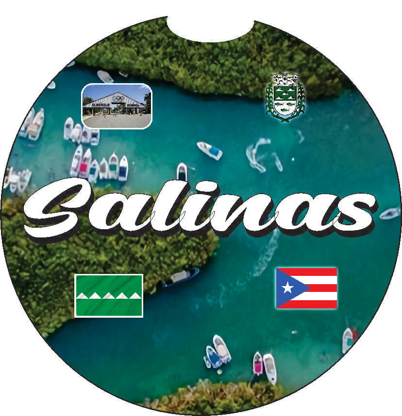SALINAS Puerto Rico Souvenirs PRS Town Set