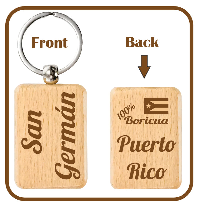 SAN GERMAN Puerto Rico Souvenirs PRS Town Set