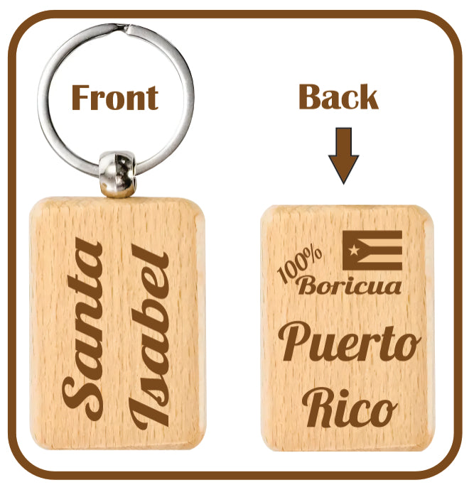 SANTA ISABEL Puerto Rico Souvenirs PRS Town Set