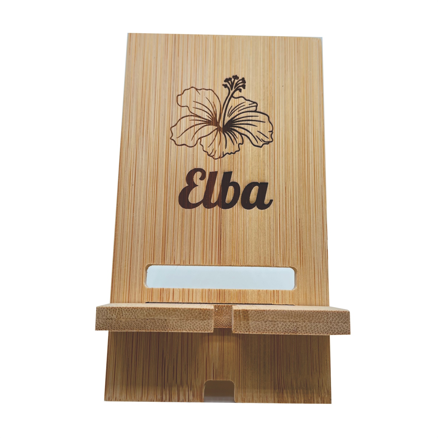 Wooden Phone Stand Personalized Eco-friendly bamboo phone holder