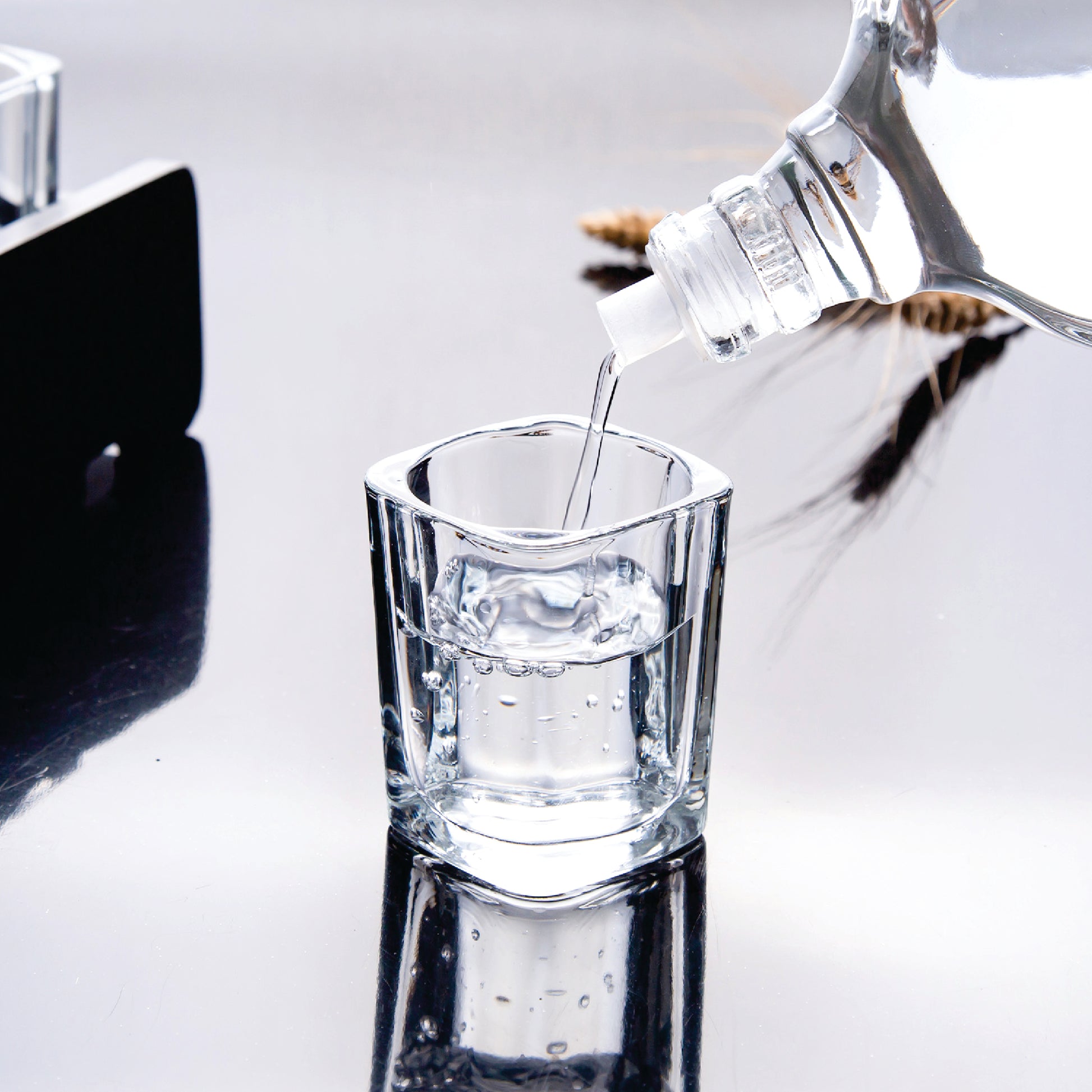 Shot Glasses Set of 6, Personalized, Tequila Whiskey Glasses with Heavy Base 2oz