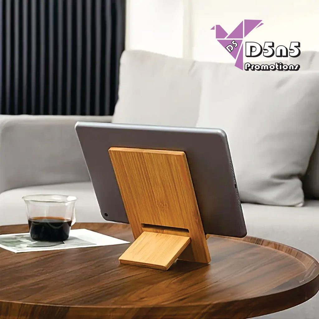 Wooden Phone Stand Puerto Rico Souvenirs Eco-friendly bamboo phone holder