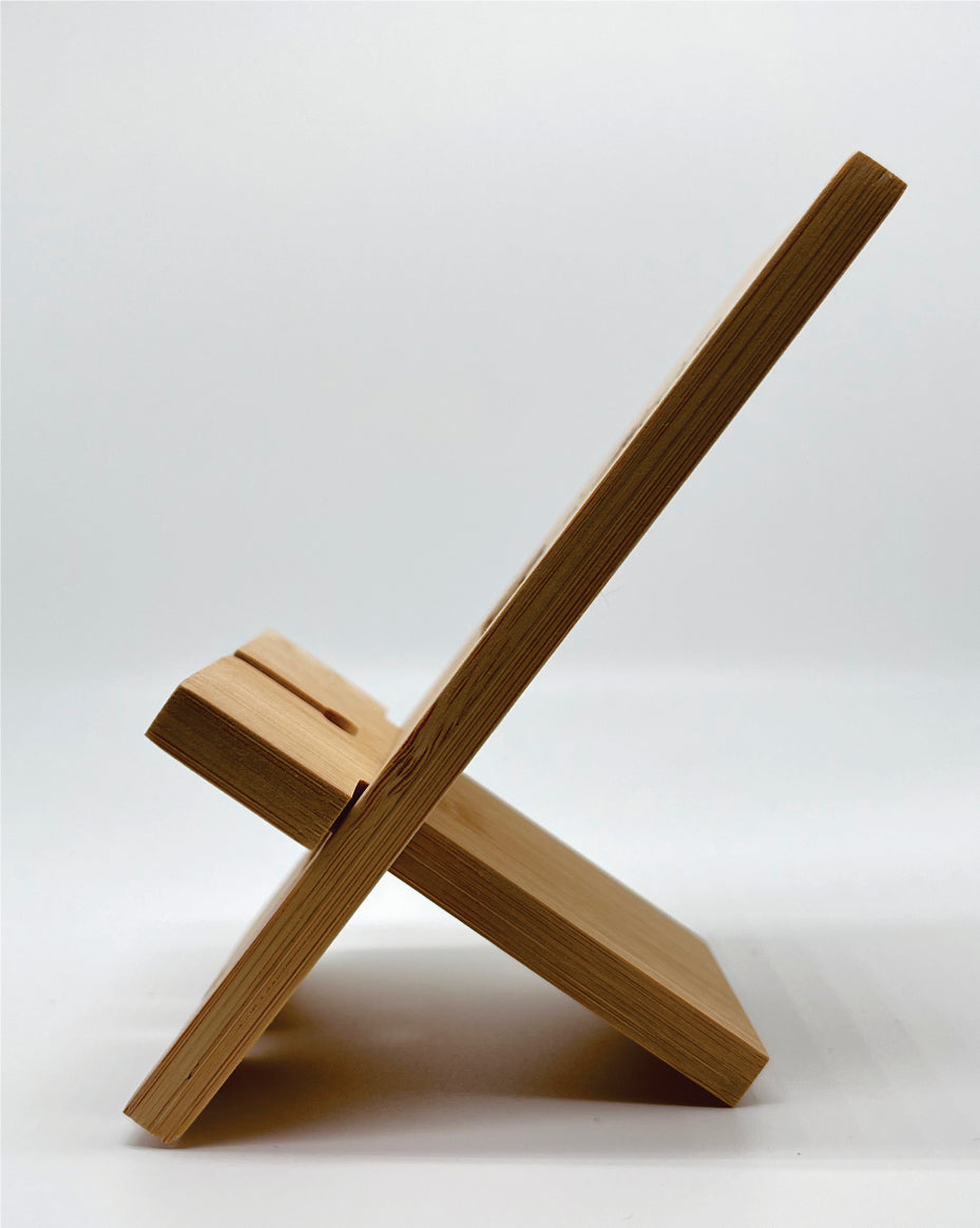 Wooden Phone Stand Puerto Rico Souvenirs Eco-friendly bamboo phone holder