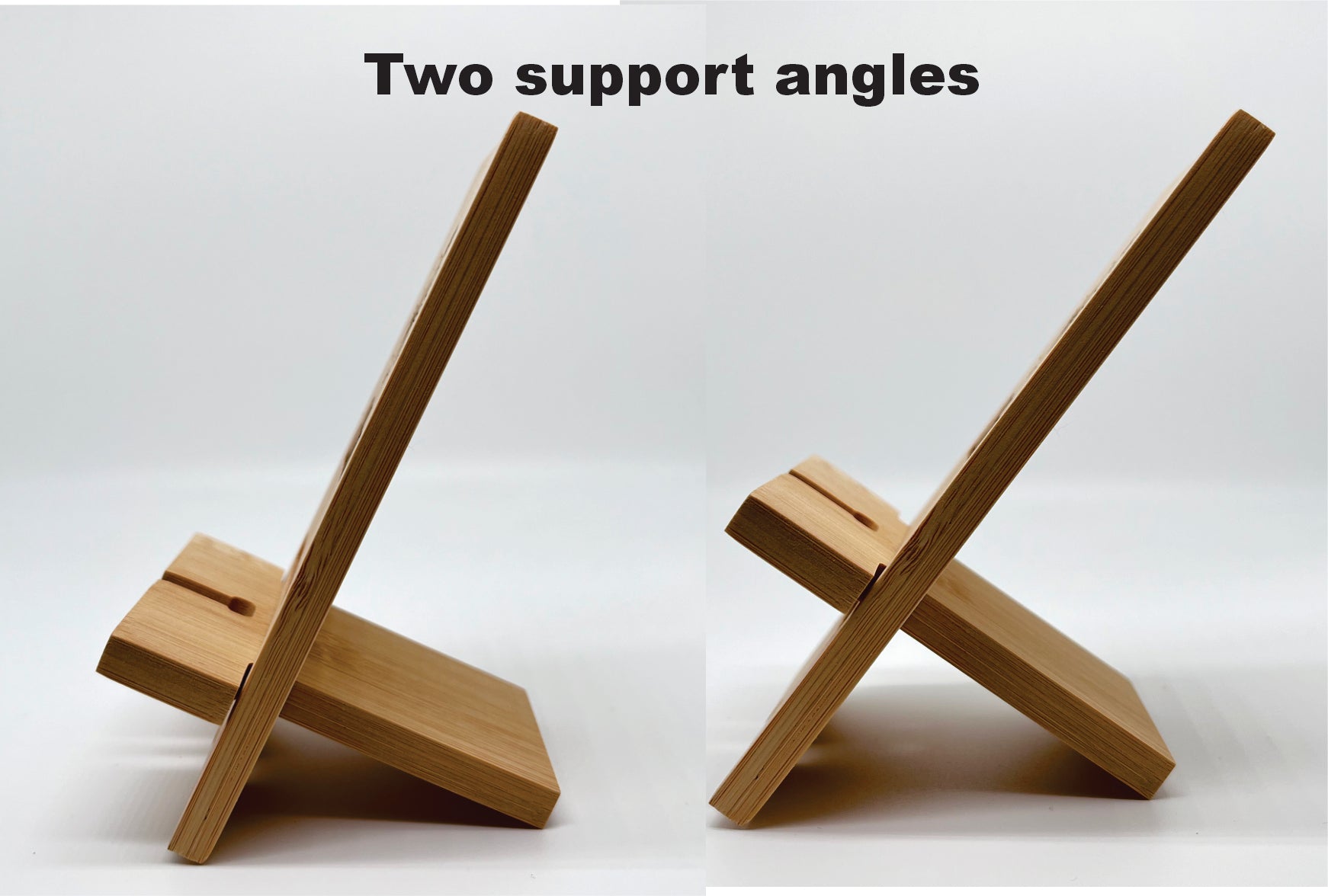 Wooden Phone Stand Puerto Rico Souvenirs Eco-friendly bamboo phone holder